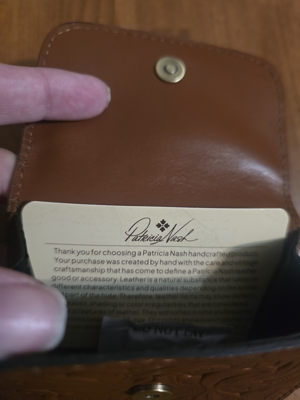 Patricia Nash Embossed Leather Wallet - Picture 3 of 7